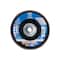 Pferd 5" x 5/8-11 Thd. POLIFAN Flap Disc - Z SG POWER STEELOX, Zirconia, 40 Grit, Flat 62282 - alternate 3